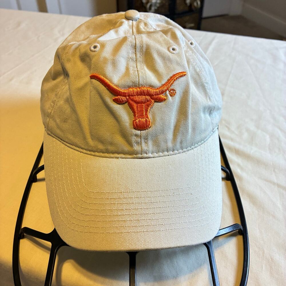 Texas Longhorns Adjustable Khaki Hat NCAA Collegiate Licensed Dad Cap OSFA